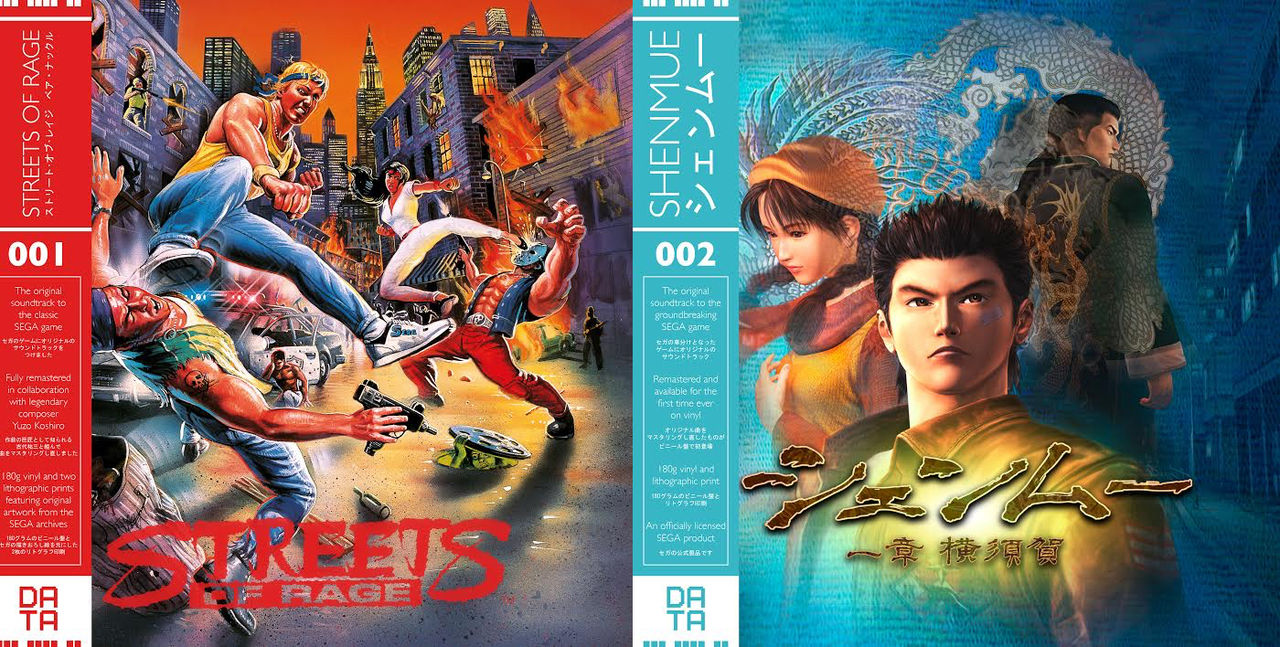 Musiken till Shenmue och Streets of Rage på vinyl