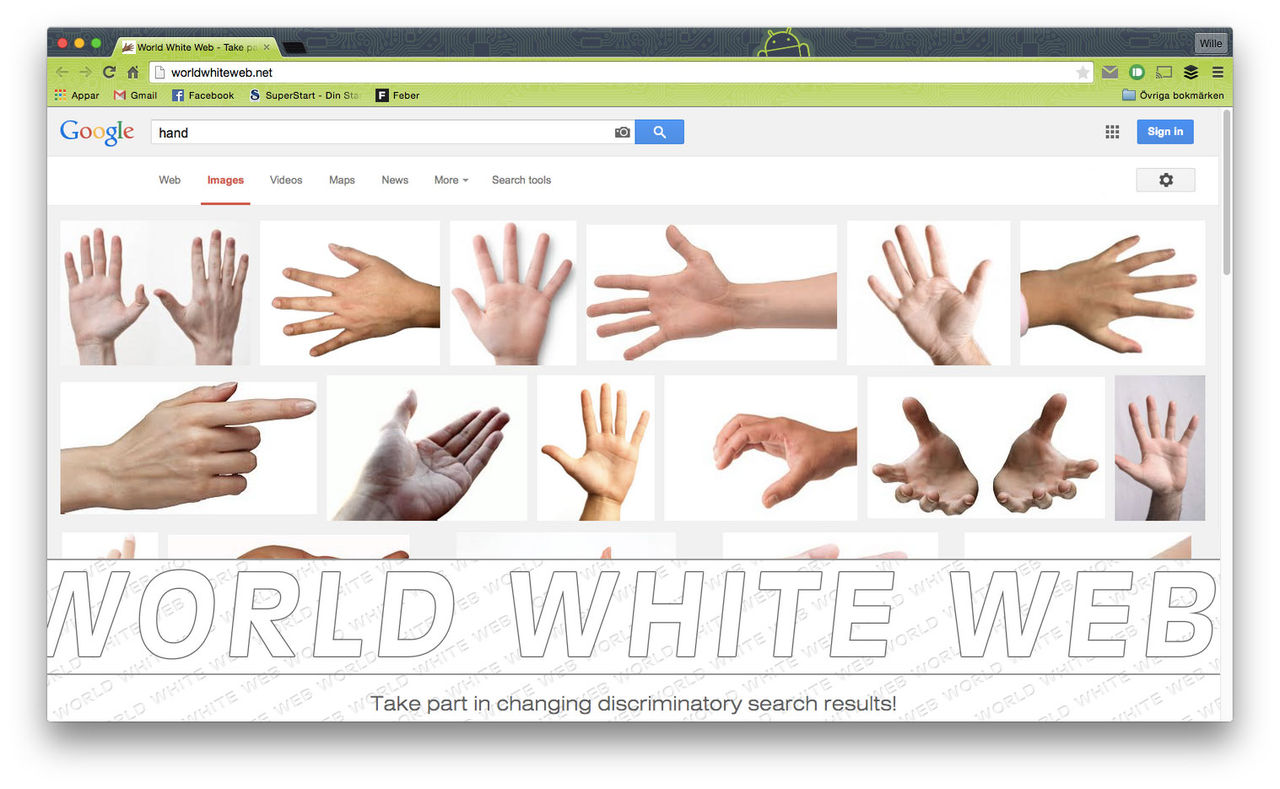 World White Web vill öka mångfalden på Google