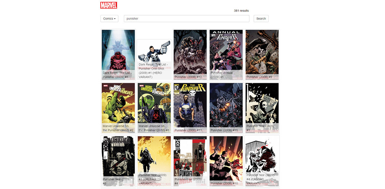 Snubbe bygger sökmotor för Marveltidningar