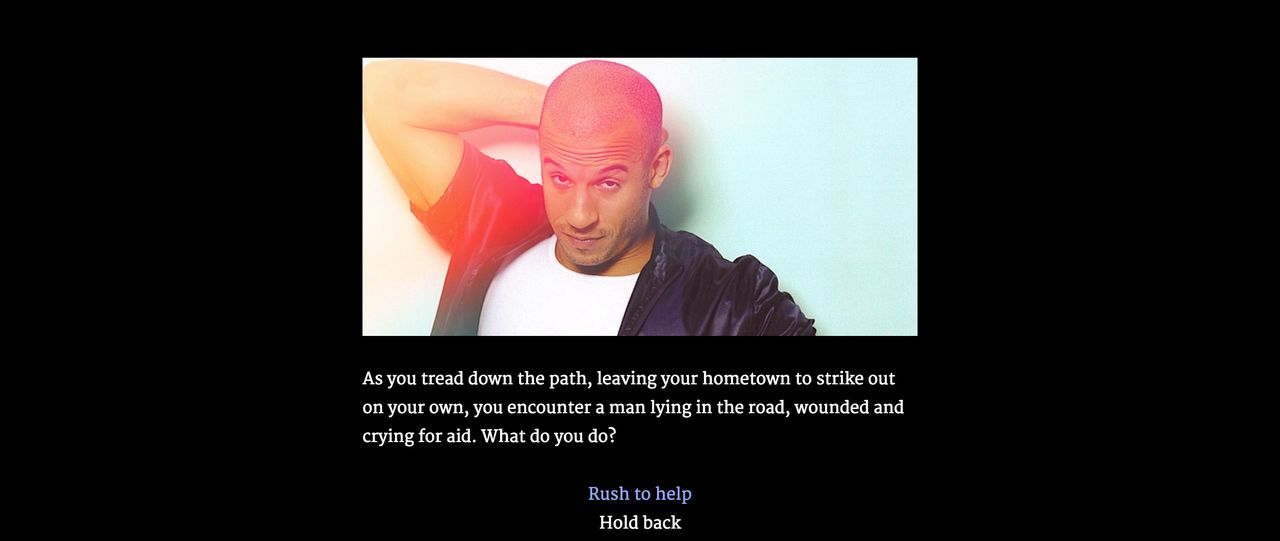 Låt Vin Diesel guida dig genom ett soloäventyr