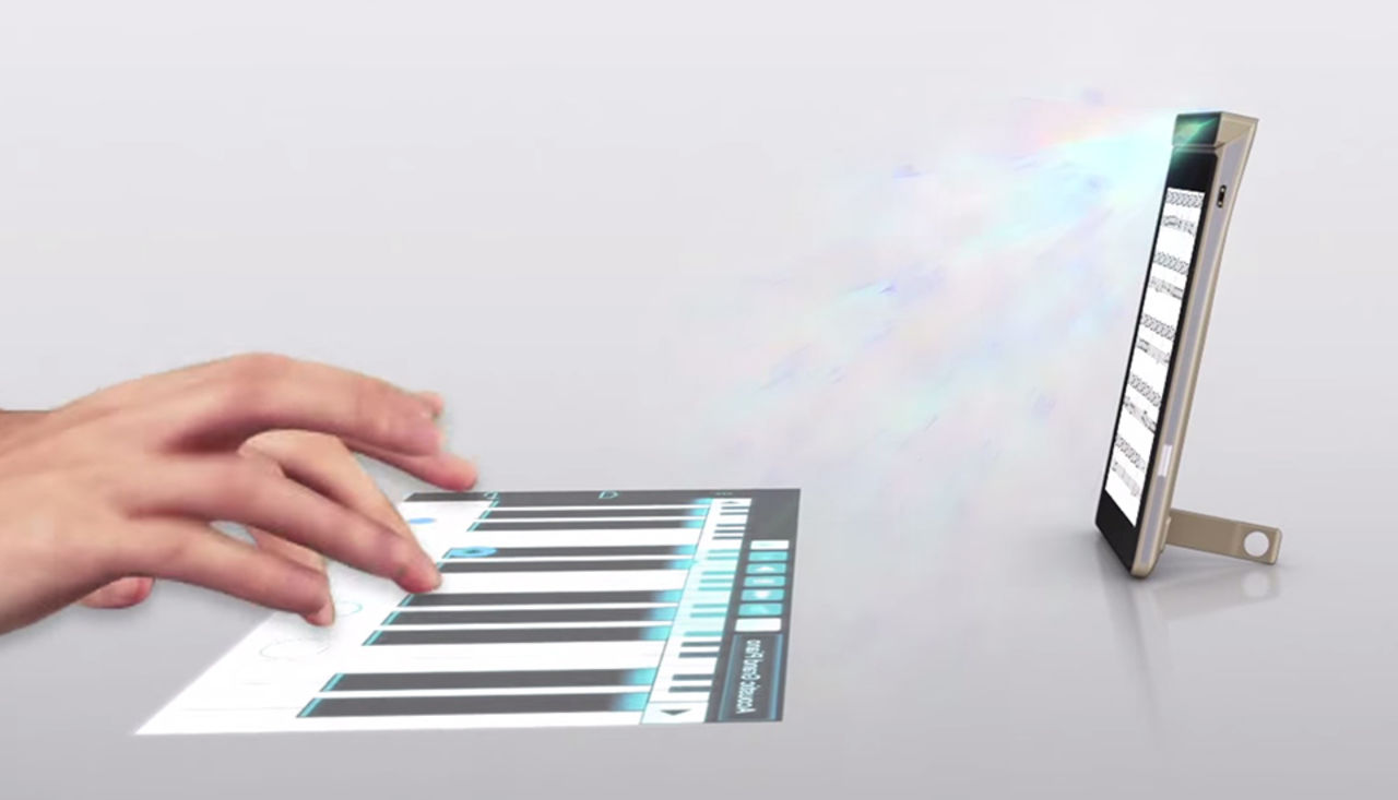 Lenovo tar fram mobiltelefon med inbyggd projektor