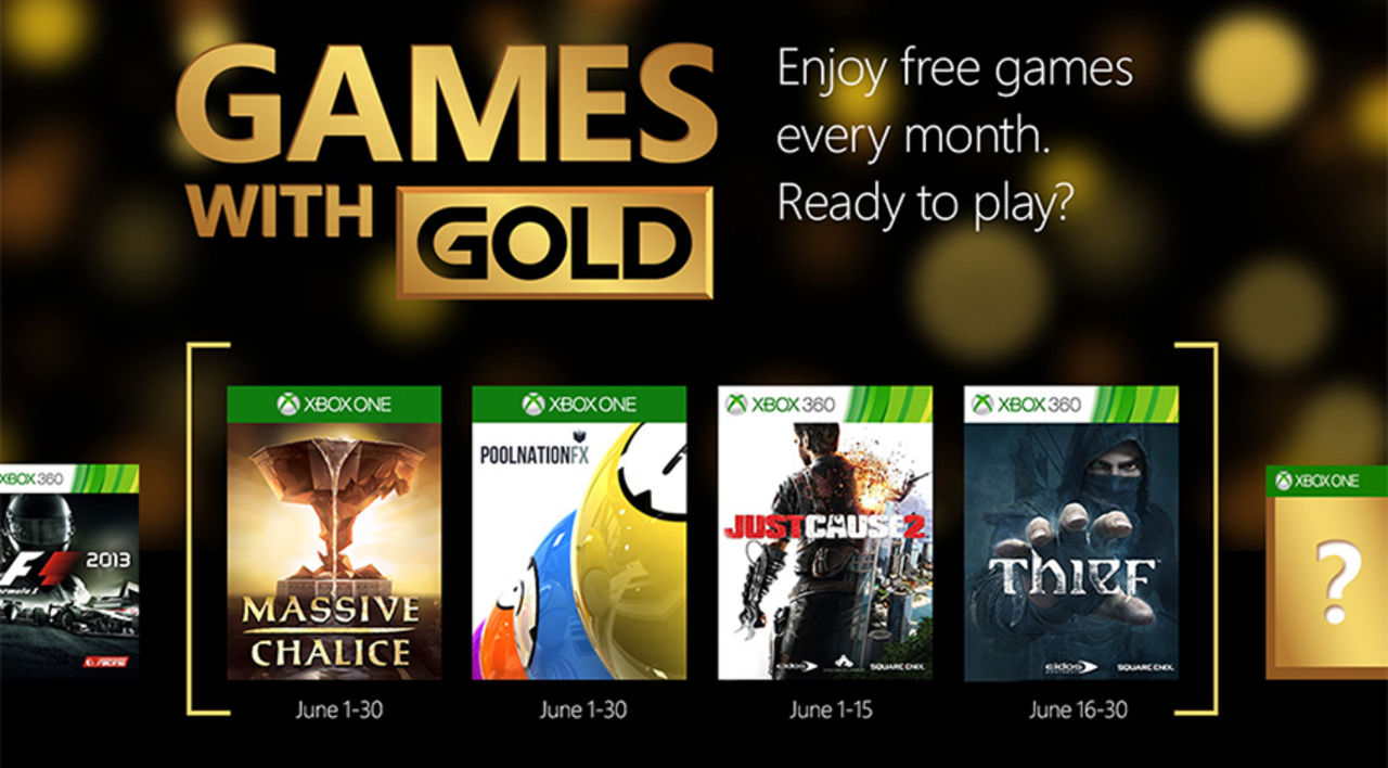Nästa månads Games with Gold-erbjudande
