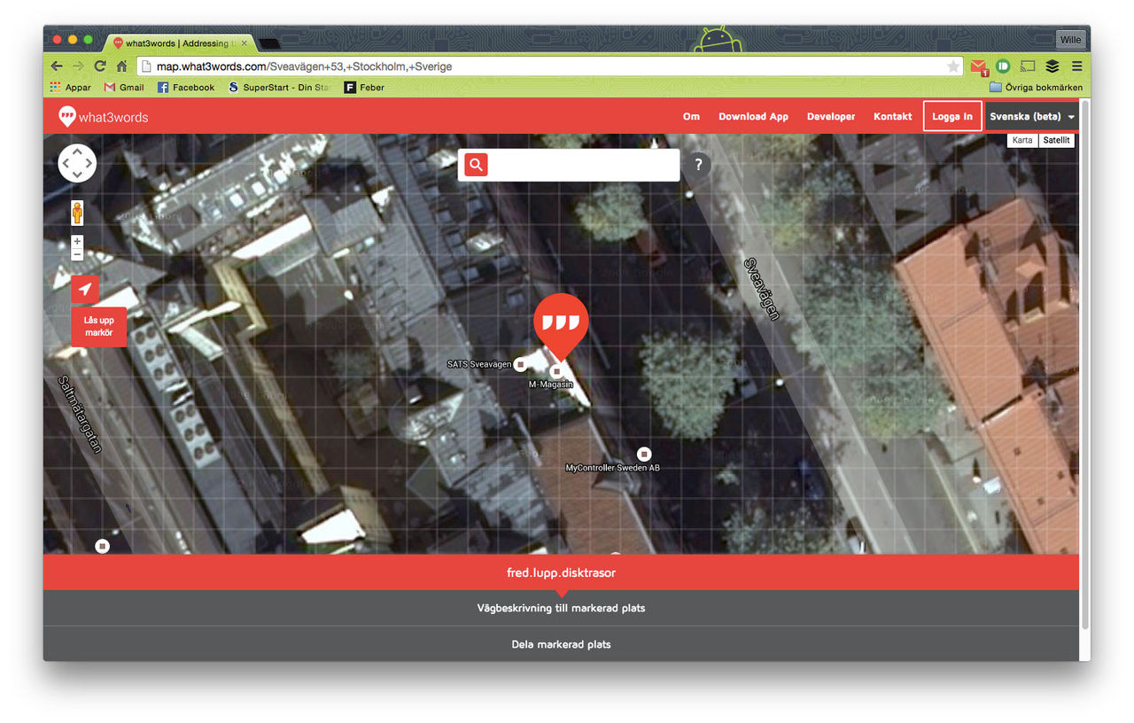 What3Words ger hela världen en adress på tre ord