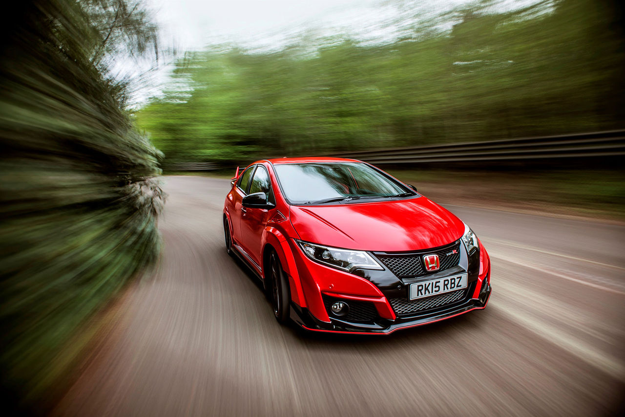 Nya bilder på Honda Civic Type R