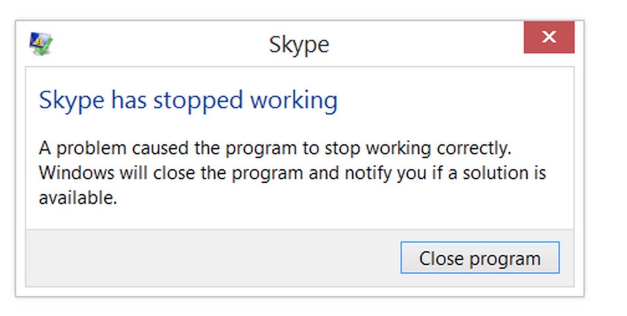 Dum kod kan låsa dig ute från Skype