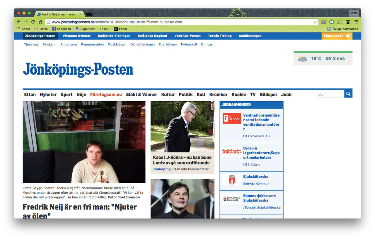 Nu flyttar Fredrik Neij tillbaka till Laos