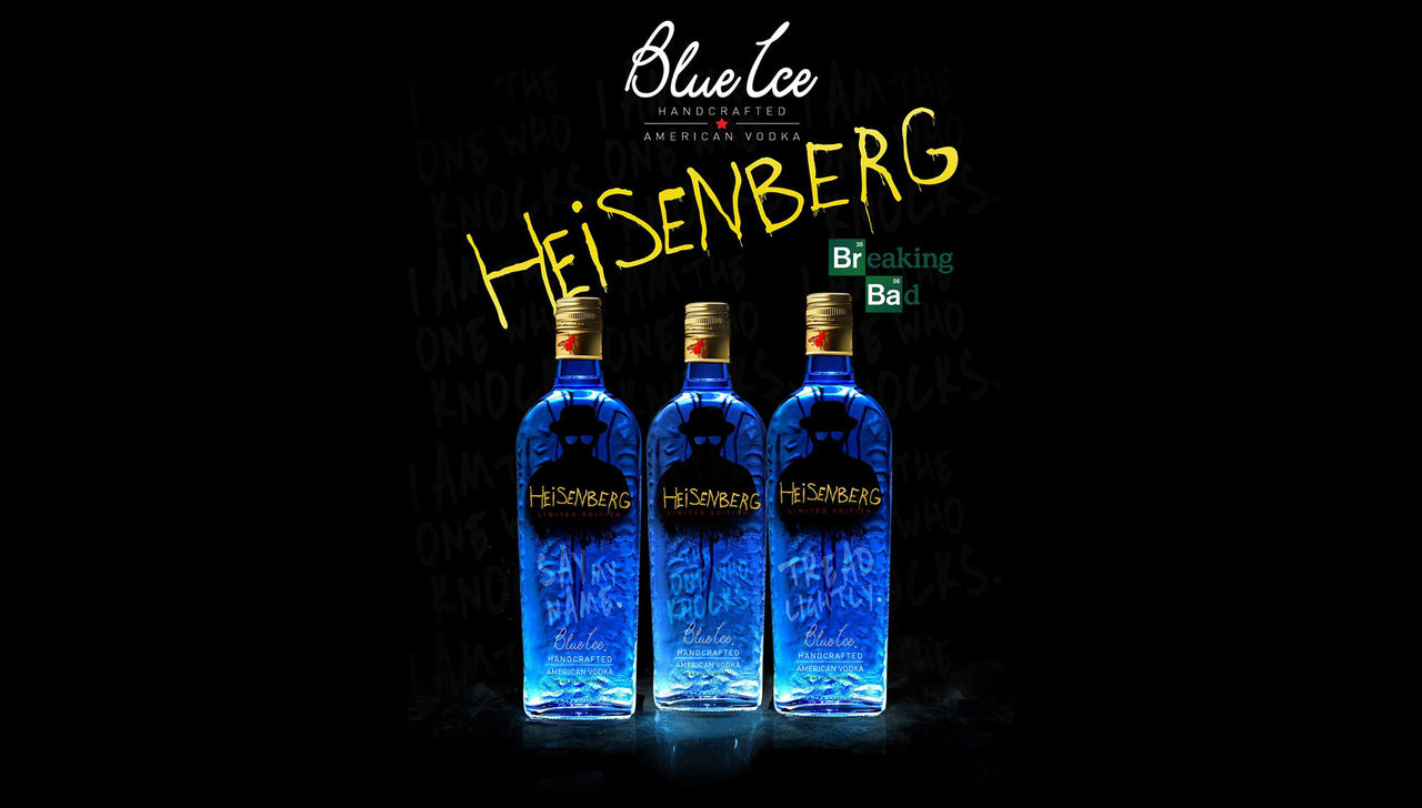 Vodka inspirerad av serien Breaking Bad