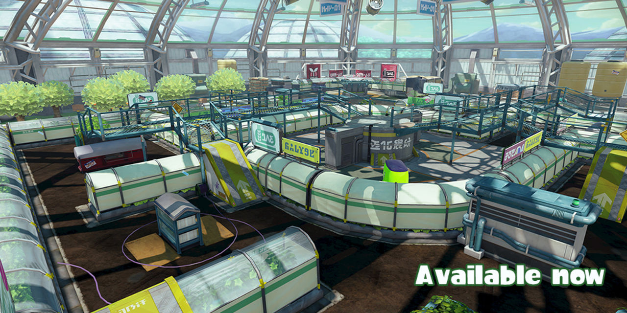 Ny karta till Splatoon i dag