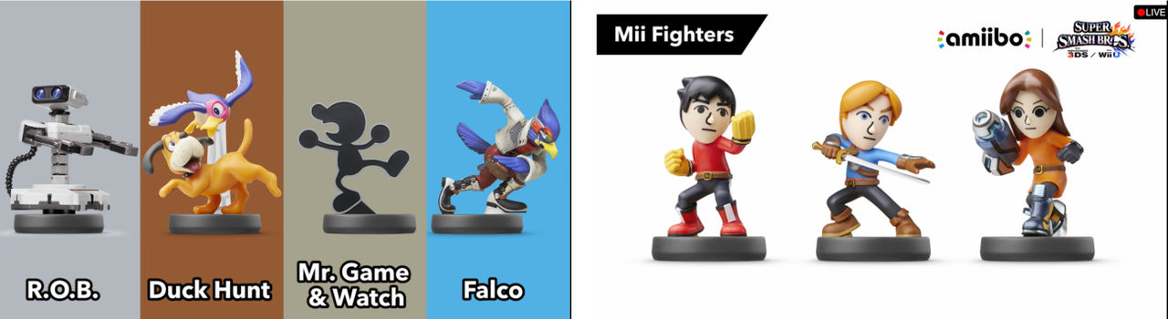 Nintendo presenterar nya Amiibos