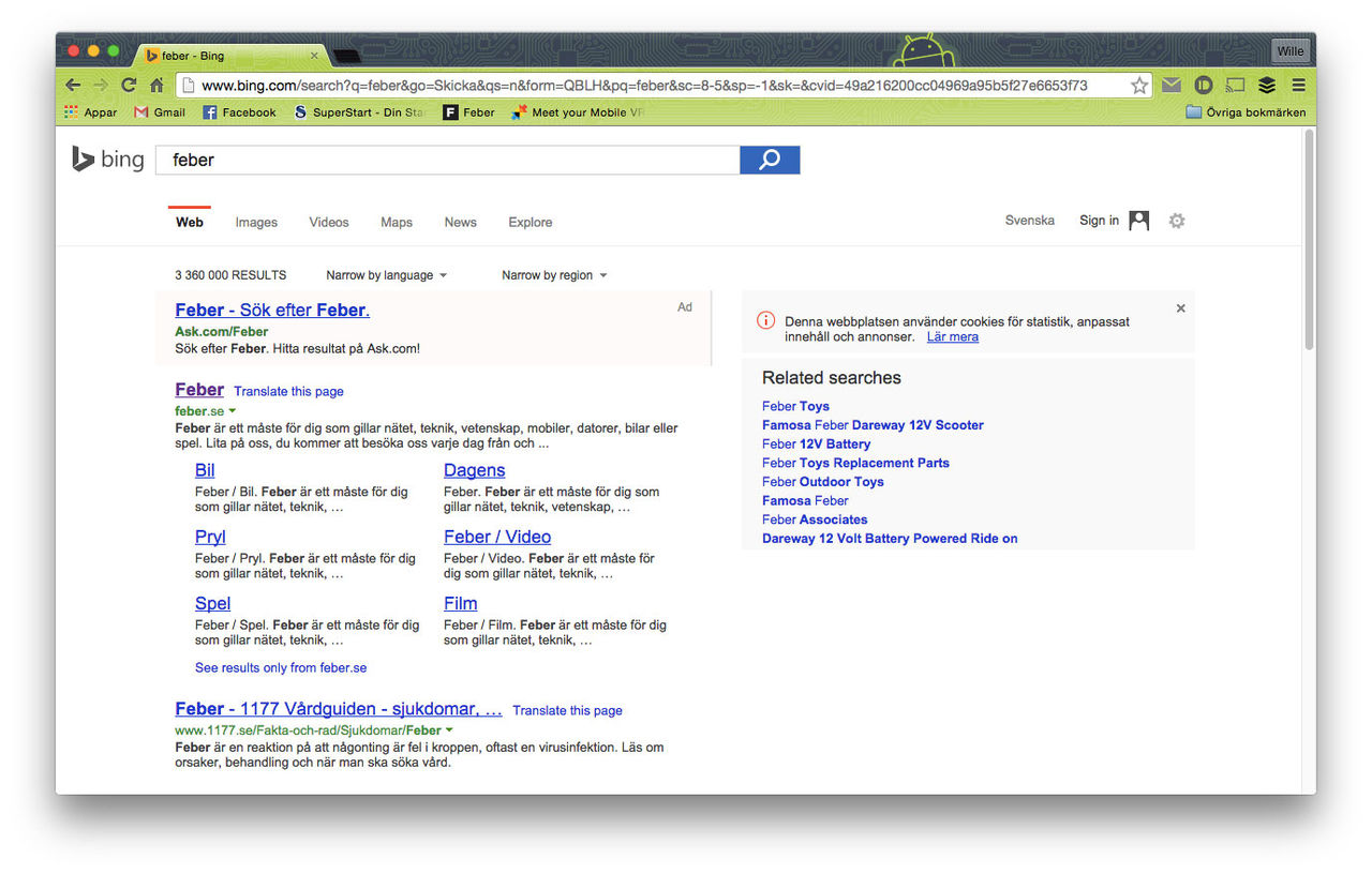 Bing börjar kryptera alla sökningar