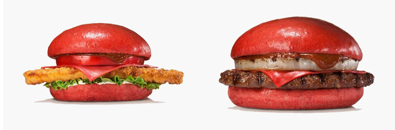 Burger King Japan börjar med röda burgare