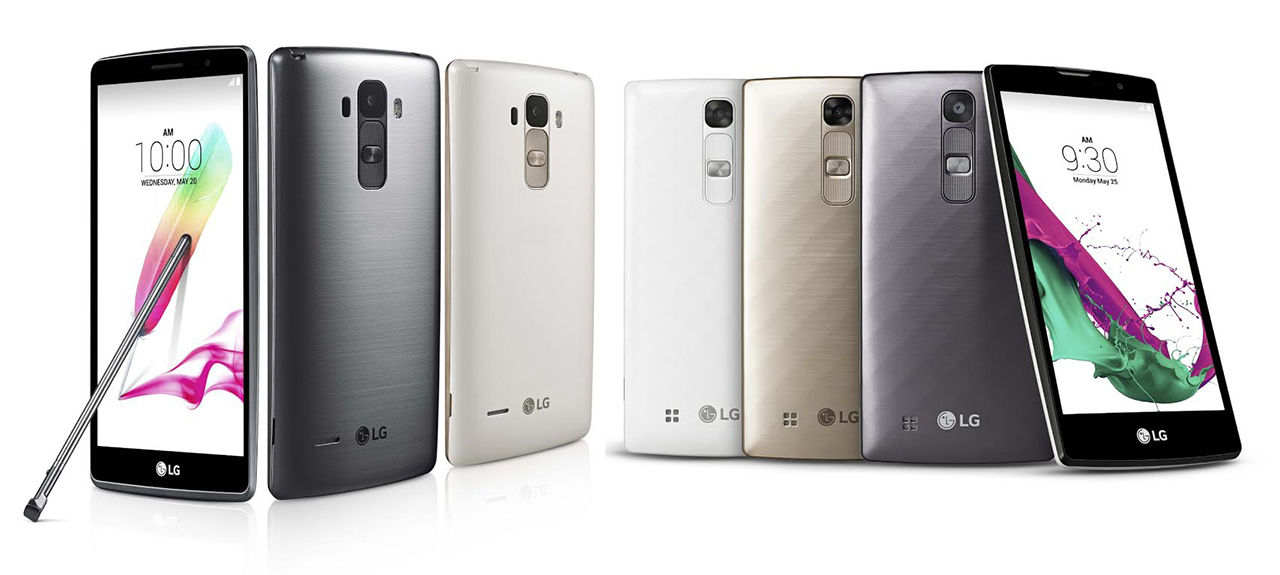 LG släpper G4 Stylus och G4c på den svenska marknaden