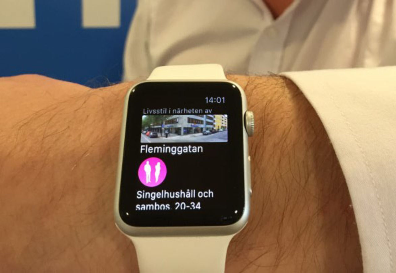 Hitta.se till Apple Watch