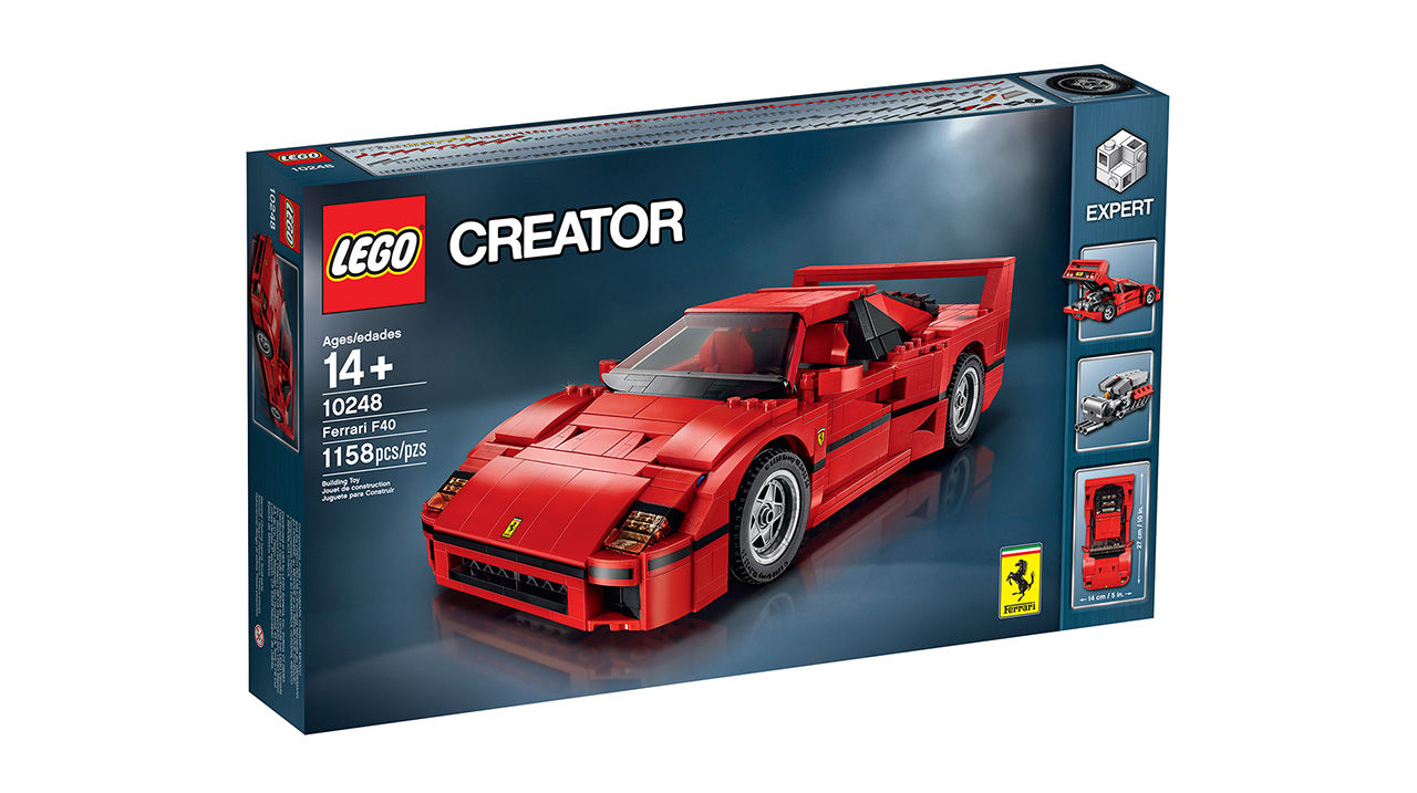 Lego presenterar Ferrari F40