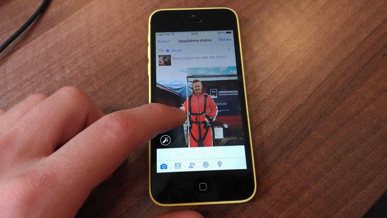 Facebook uppdaterar bilduppladdningen i iOS-appen