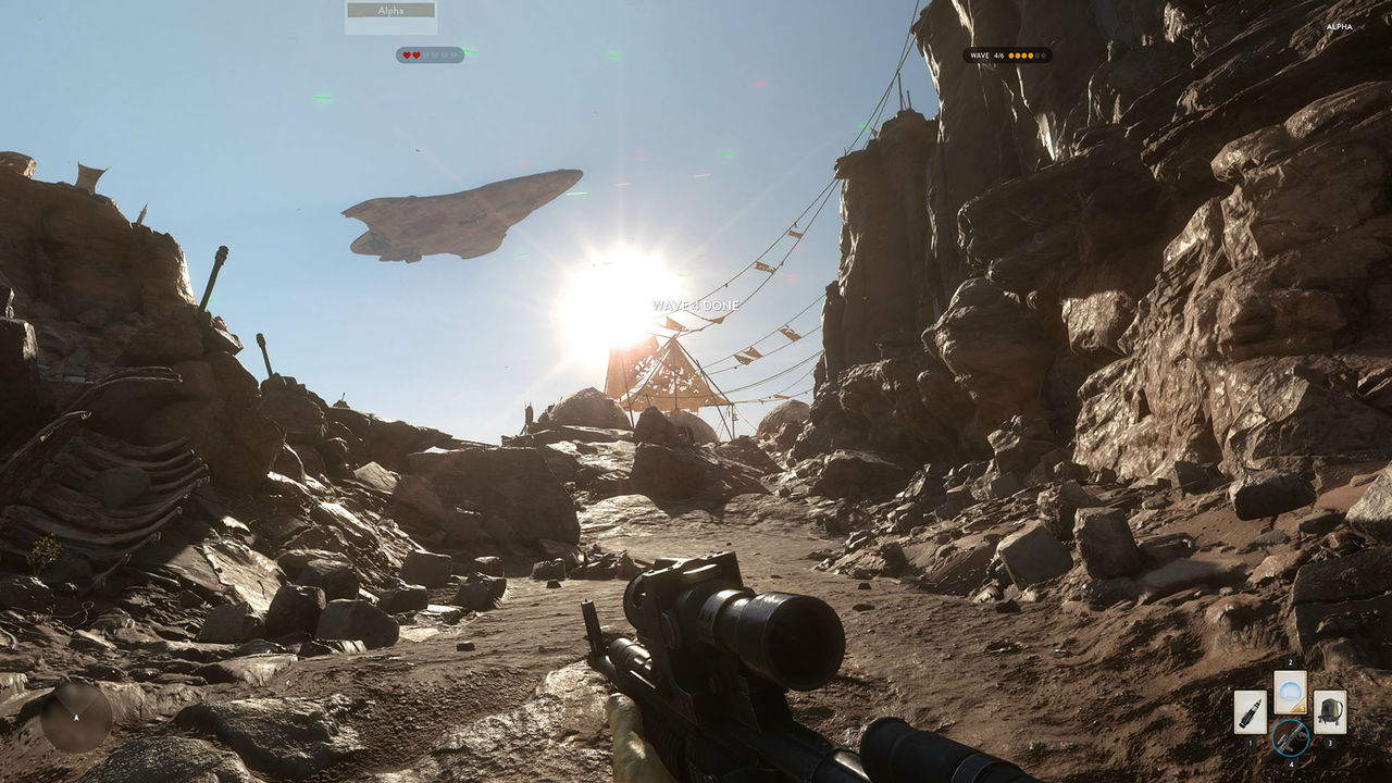 Massor med bilder från Star Wars: Battlefront