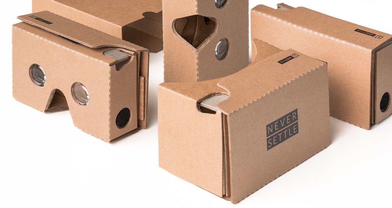 OnePlus börjar skeppa Cardboard gratis