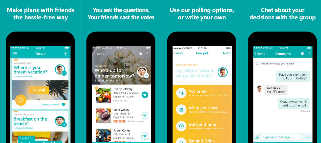 Microsoft släpper appen Tossup