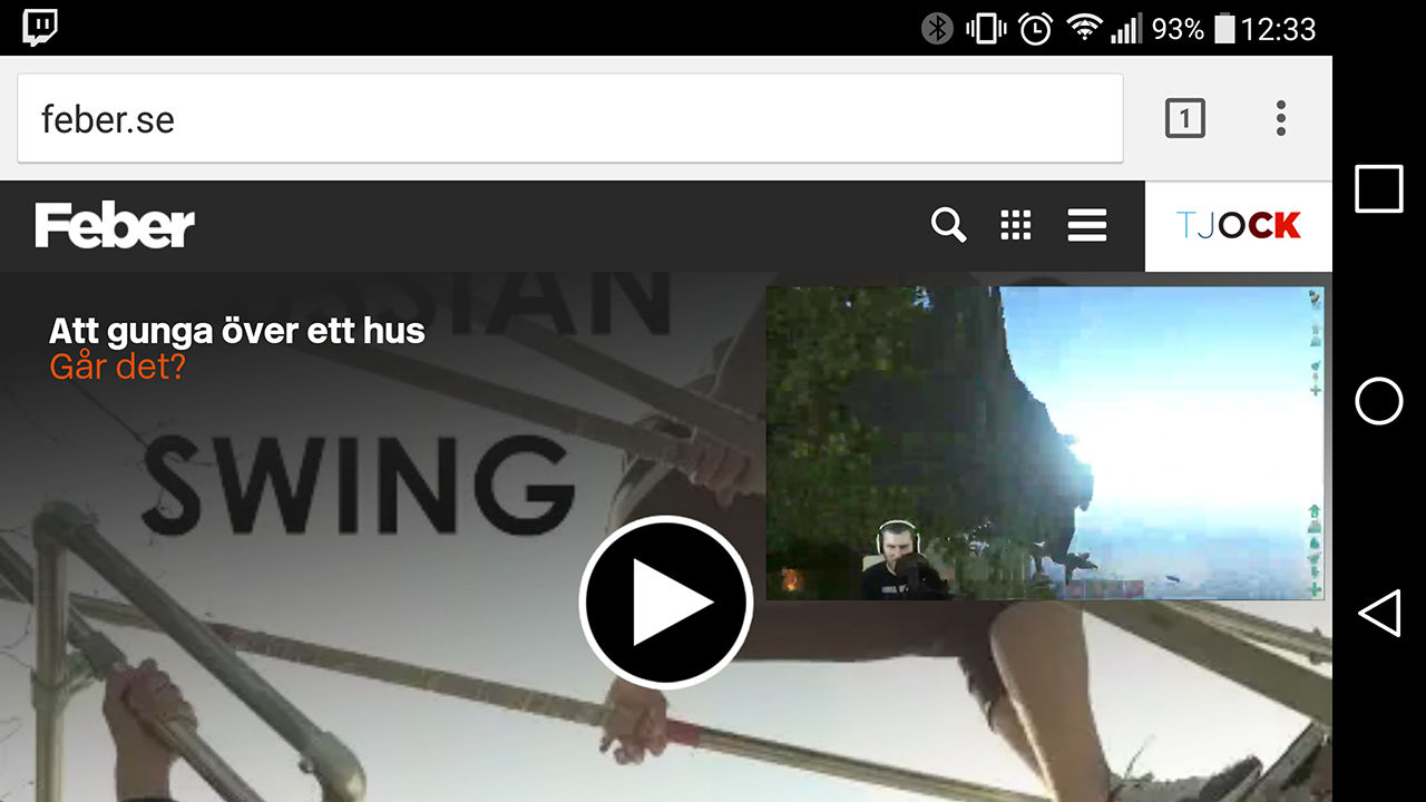 Twitch till Android uppdateras med svävande spelare