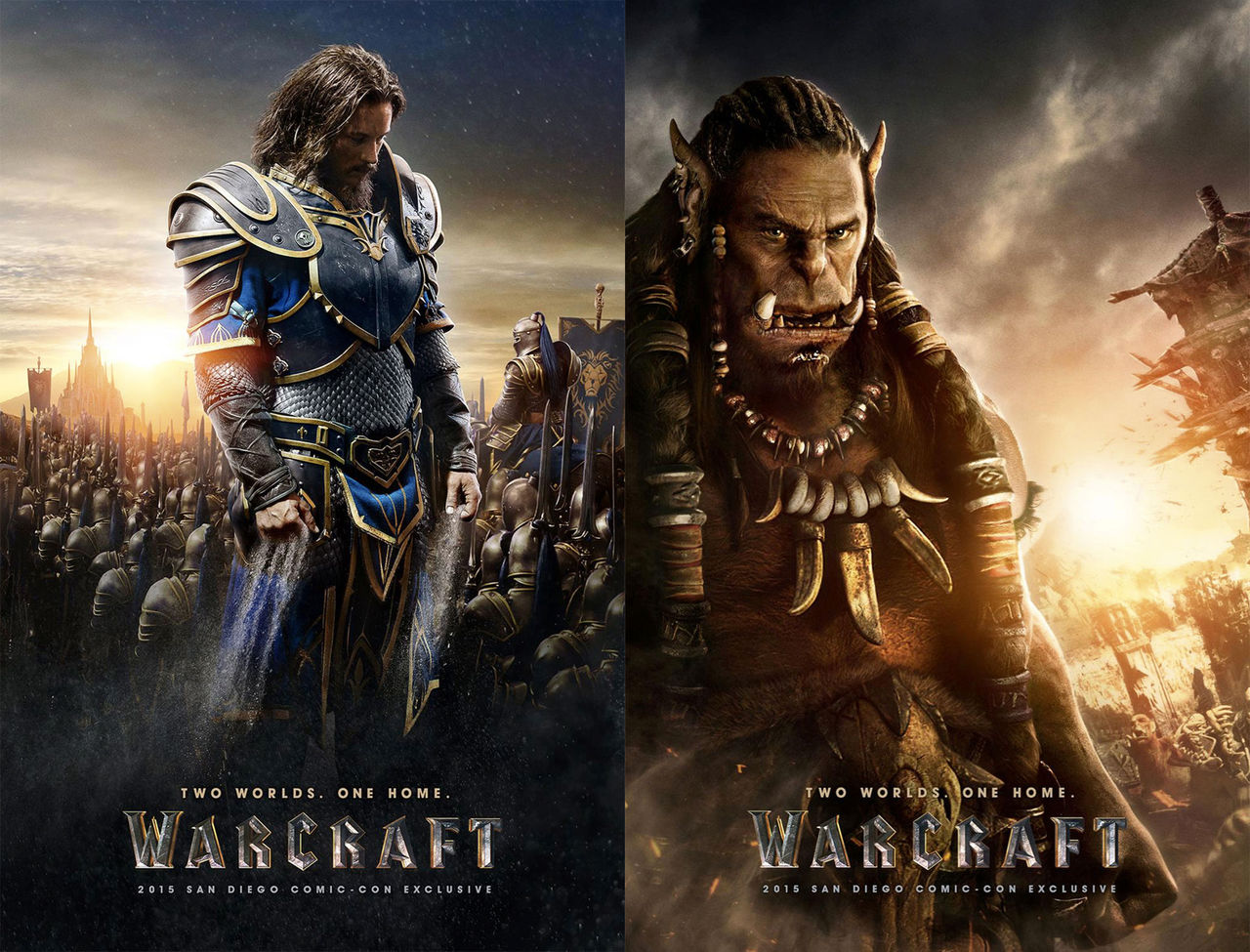 De första filmaffischerna för Warcraft har kommit