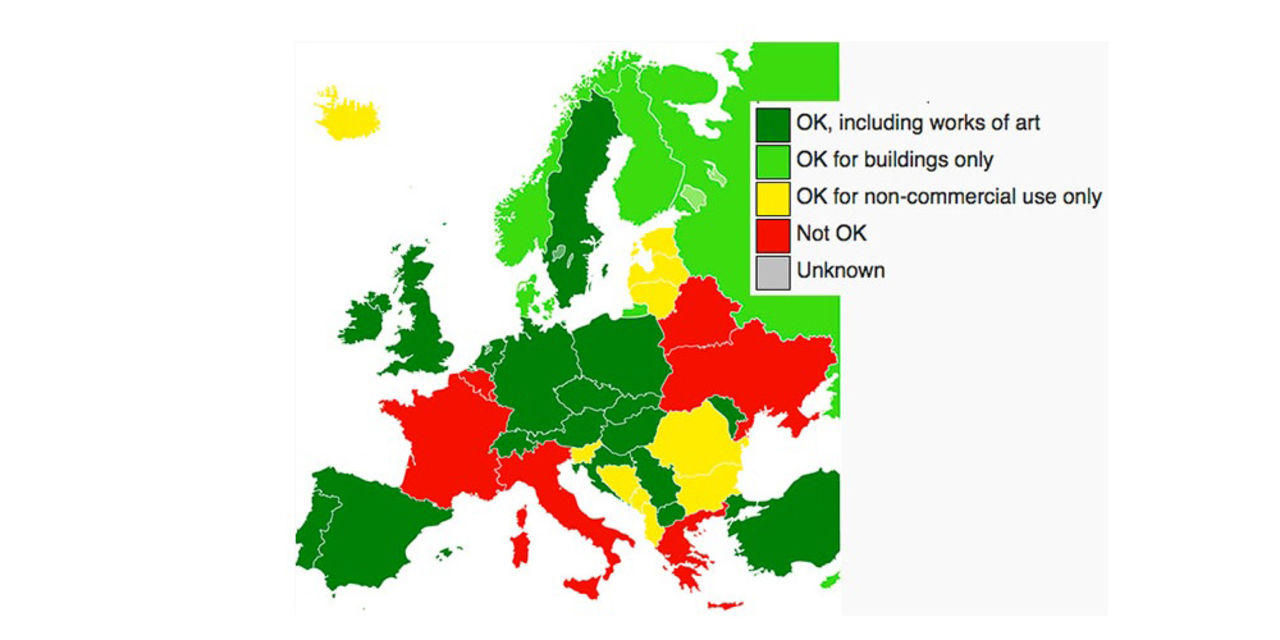Panoramafriheten blir oförändrad