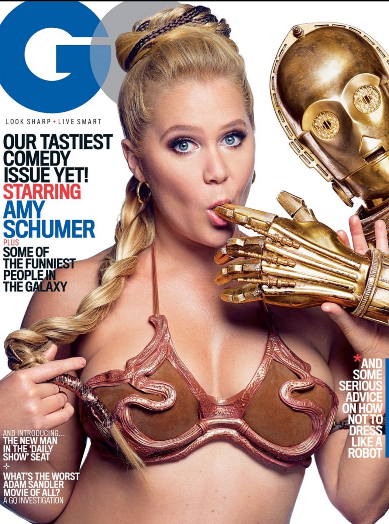 Amy Schumer poserar sexigt med Star Wars-karaktärer
