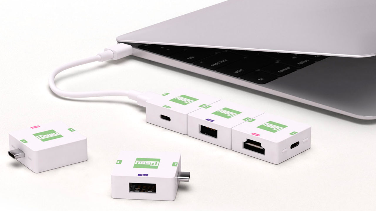 Modulär USB-hub