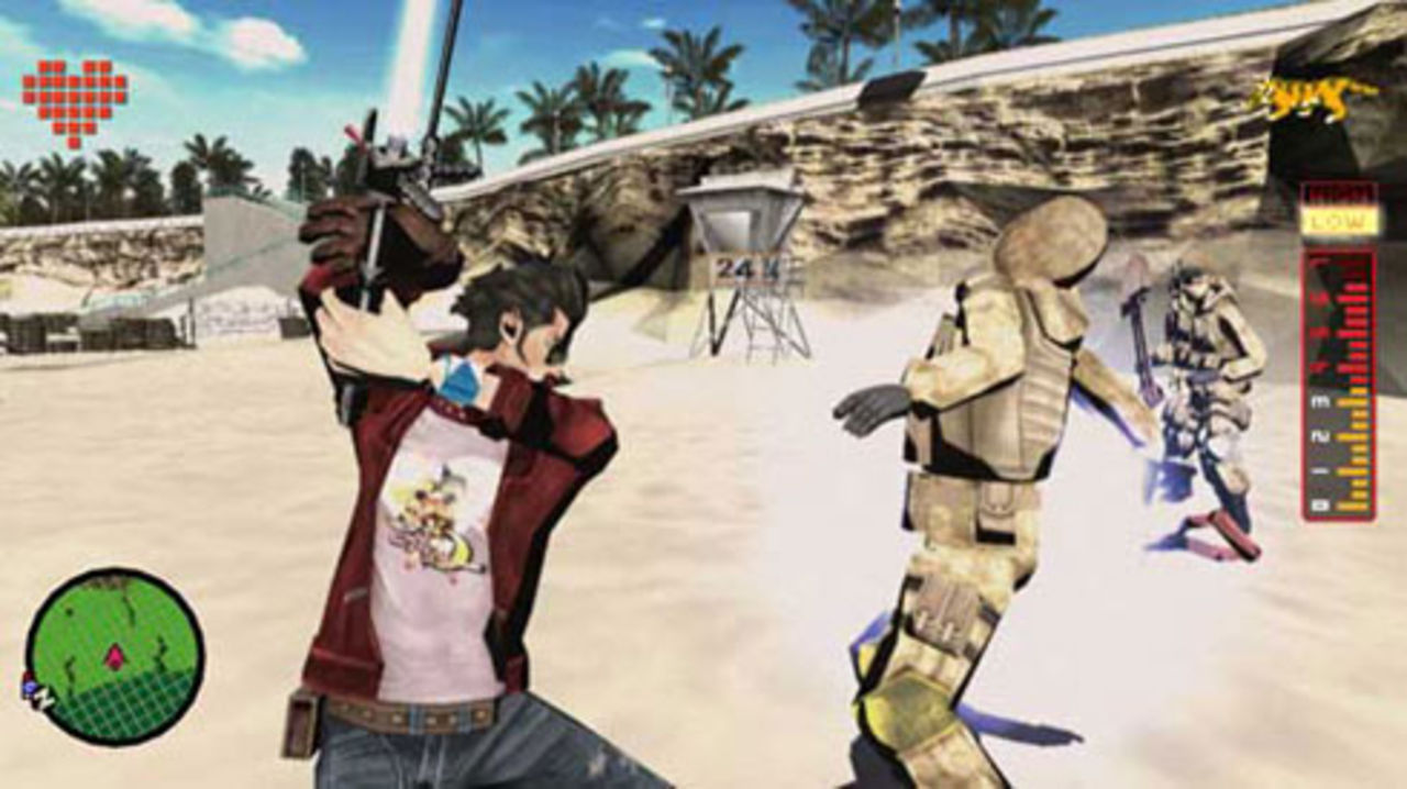 Inget blod i No more Heroes