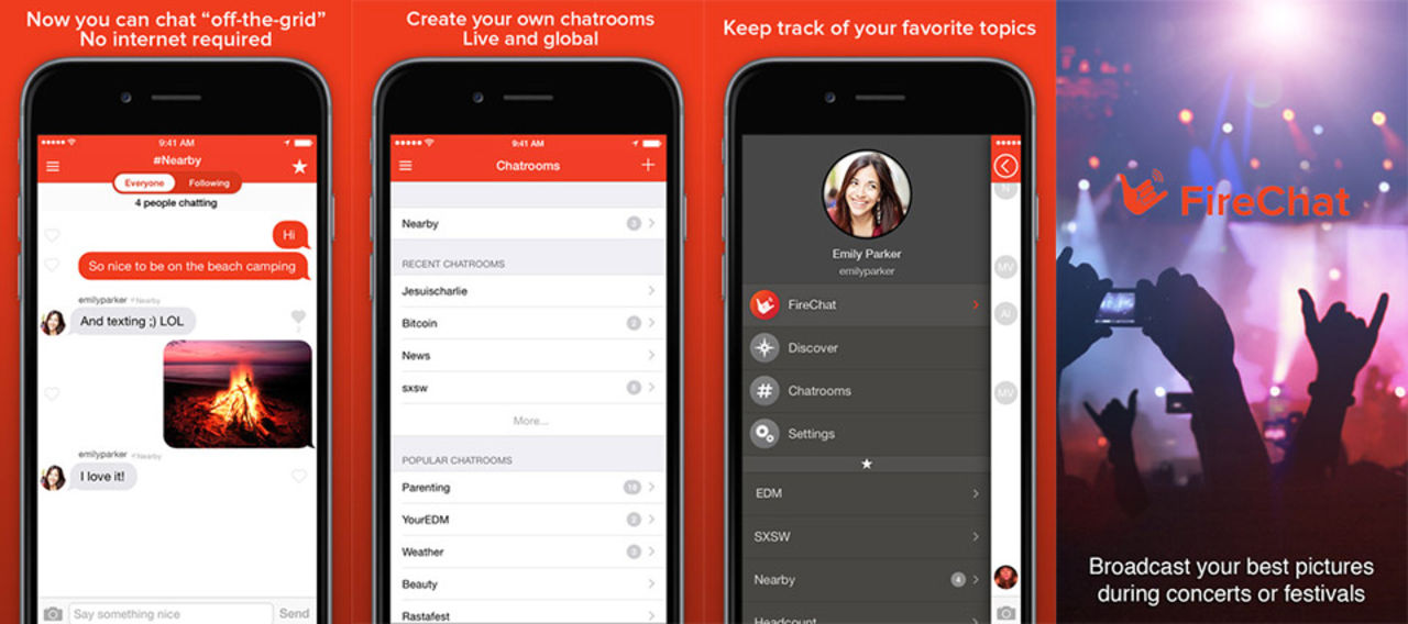 Stöd för att skicka privata meddelande offline FireChat