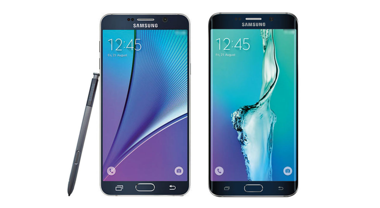 Läckta bilder på Samsung Note 5 och Galaxy S6 Edge Plus