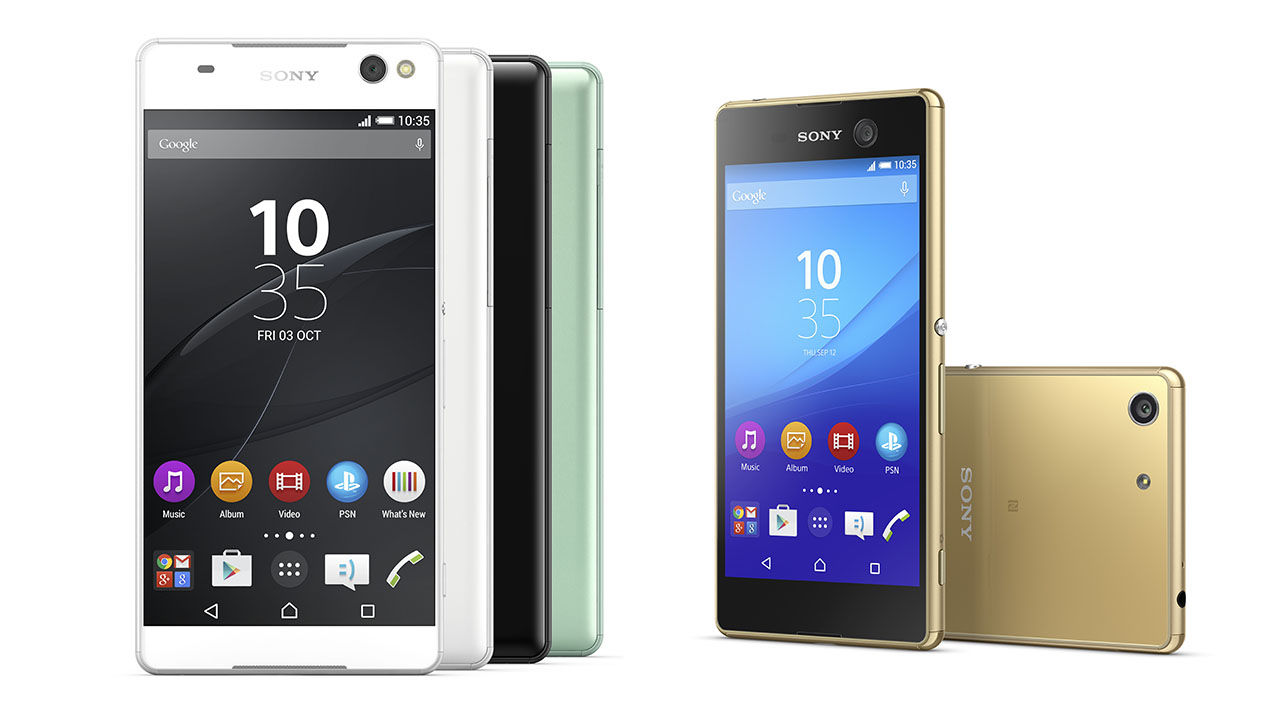 Sony visar upp Xperia C5 Ultra och M5
