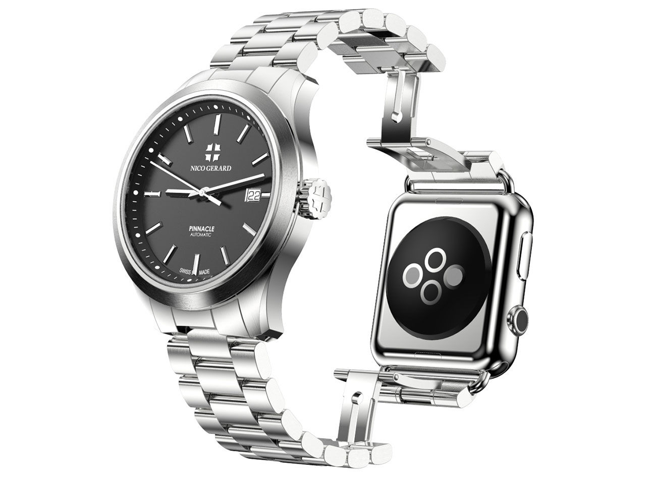 En Apple Watch på en annan klocka. Klockception. Feber / Mac