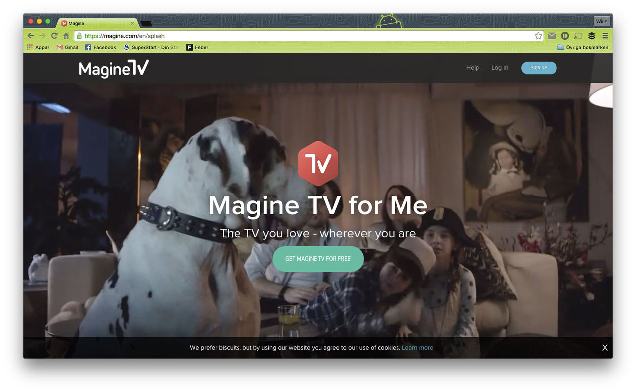 Magine TV lanseras i Storbritannien