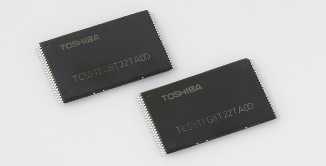 Toshiba och SanDisk fördubblar kapaciteten på sina minneschip
