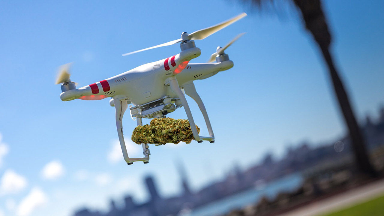 Drönare levererar knark till fängelsegård i Ohio
