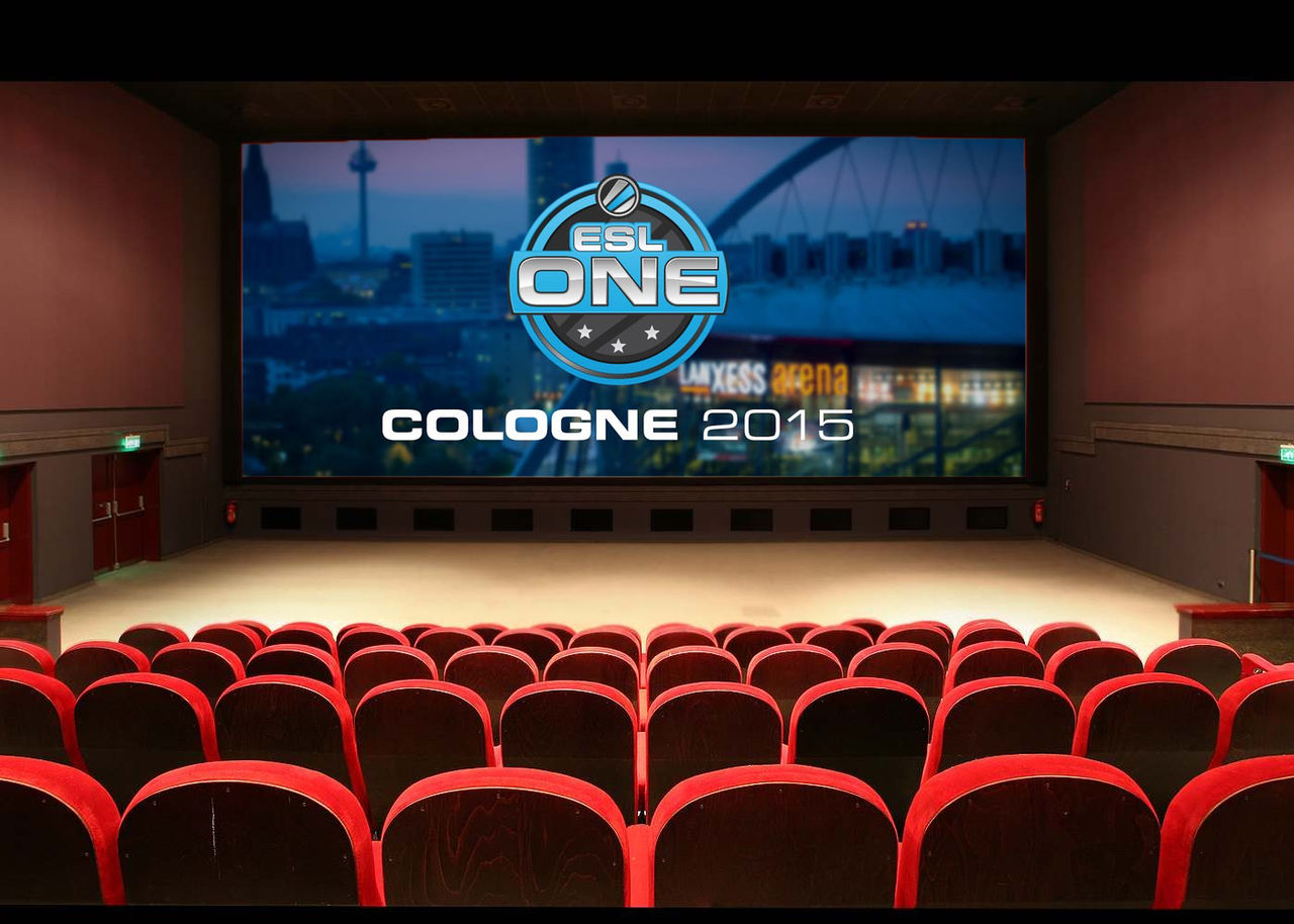 Spana in ESL One Cologne 2015 på bio