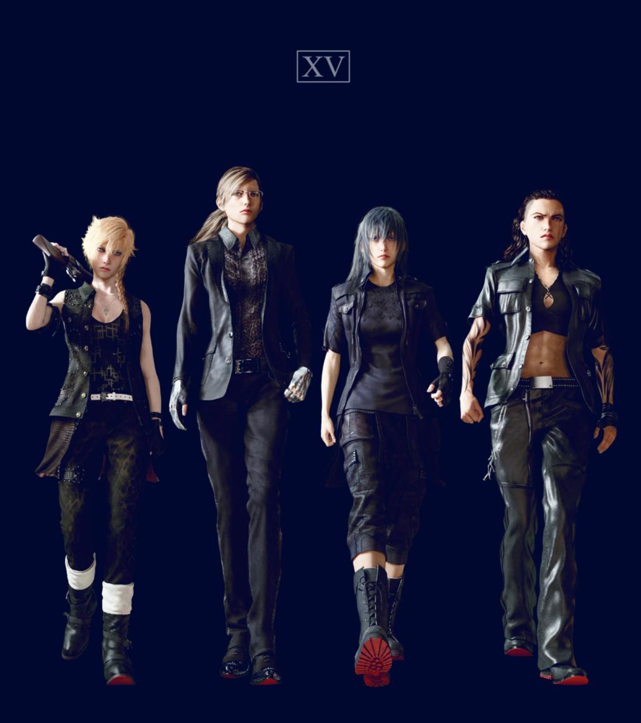 Om killarna i Final Fantasy XV var tjejer