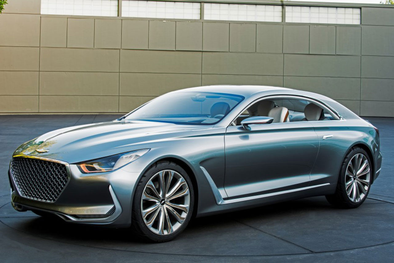 Hyundai visar konceptbilen Vision G coupé