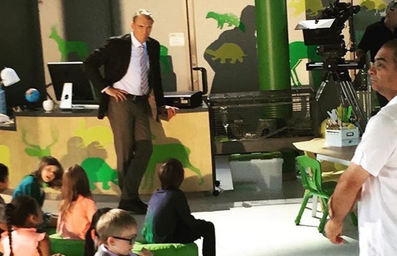 Dolph Lundgren spelar in Kindergarten Cop 2