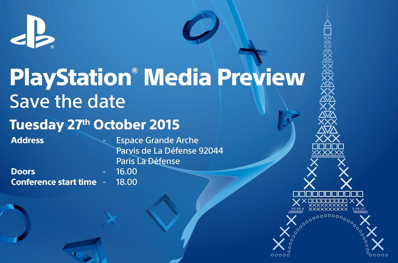 Sony håller låda på Paris Games Week