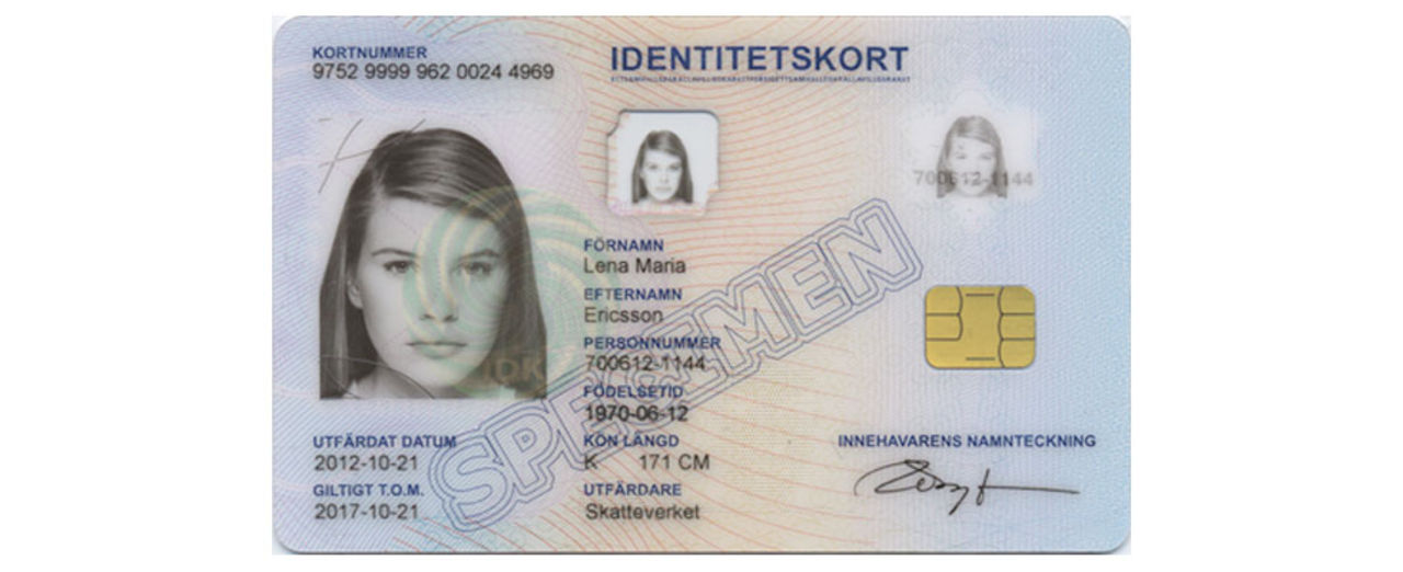 Svenska ID-handlingar för lätta att förfalska