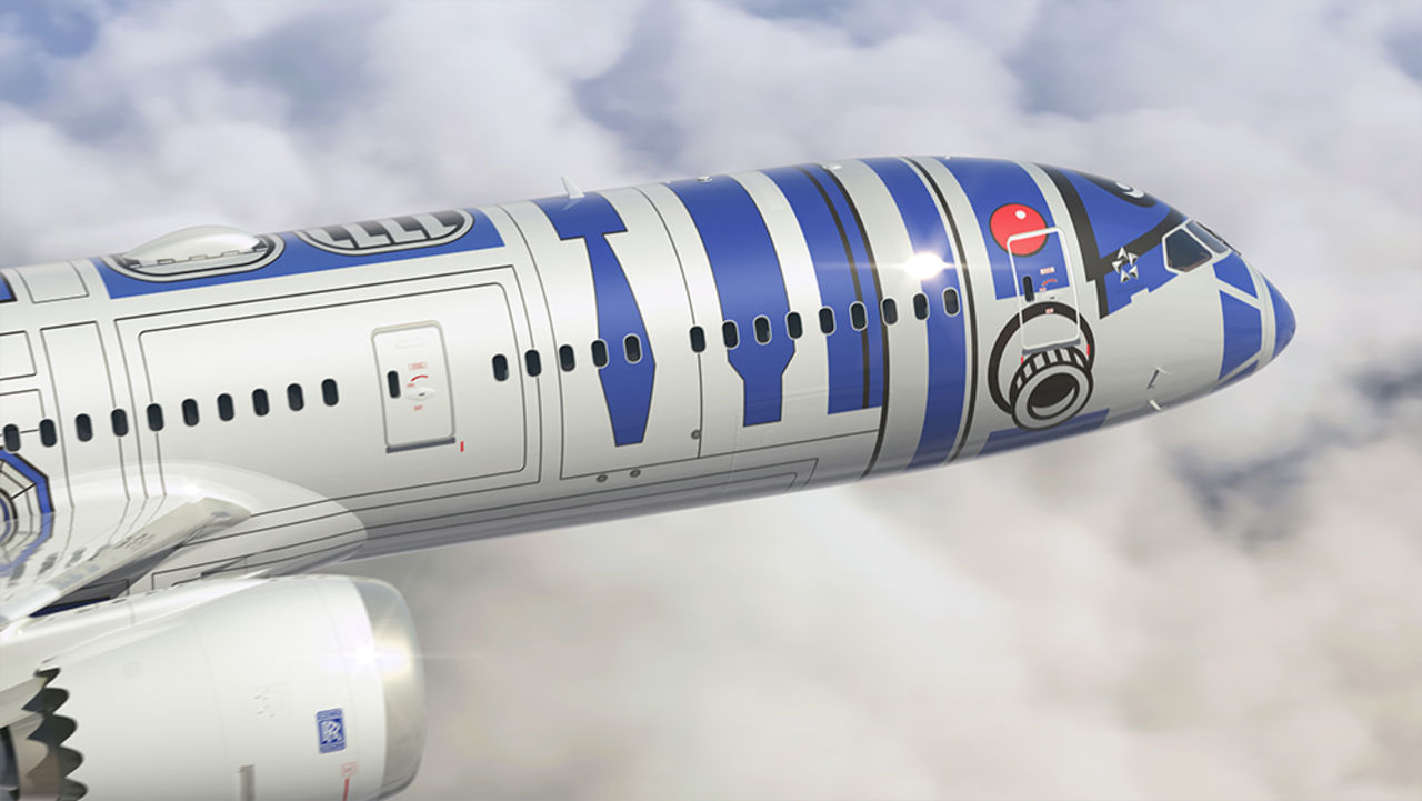 All Nippon Air Star Wars-målar sina flygplan