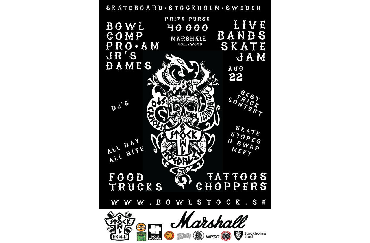 Bowlstock 2015 - skateevent i Stockholm