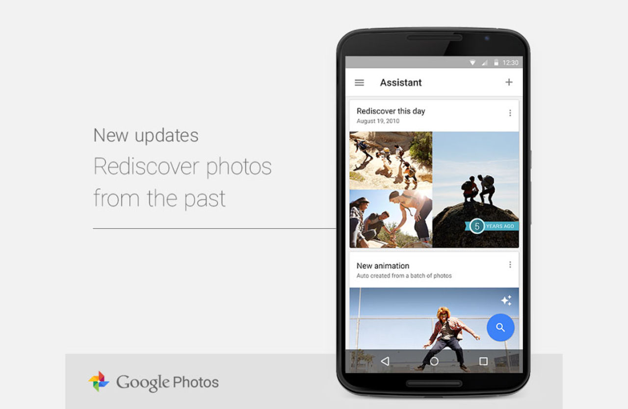 Google Photos goes timehopping