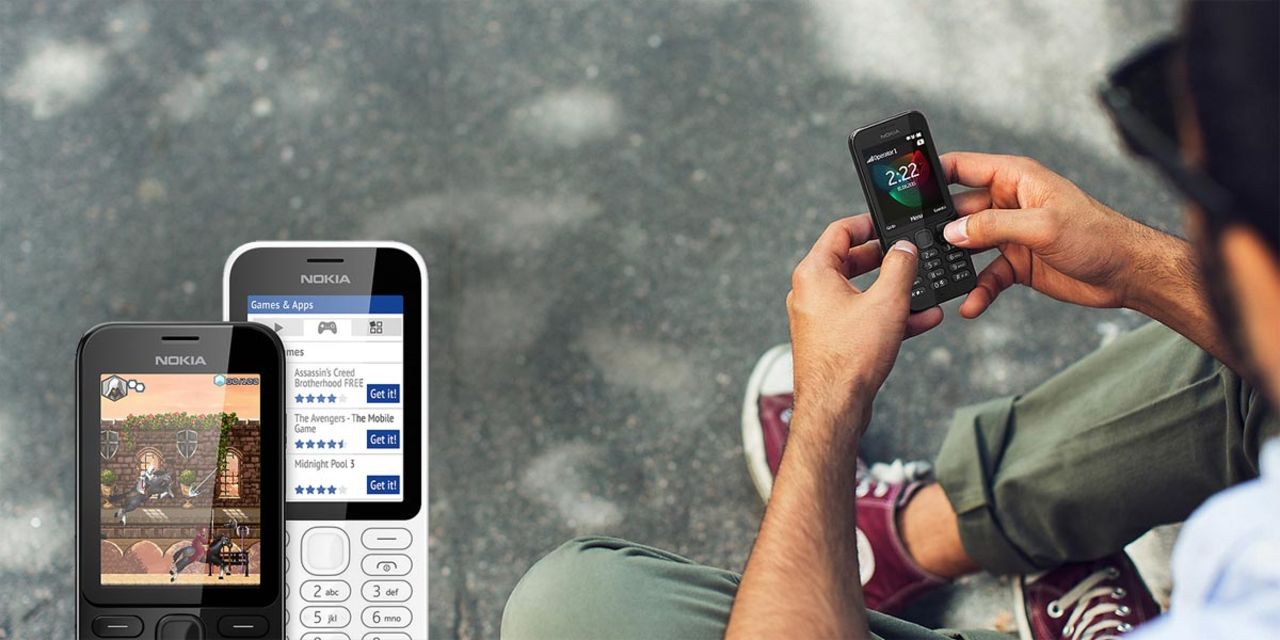 Microsoft presenterar Nokia 222