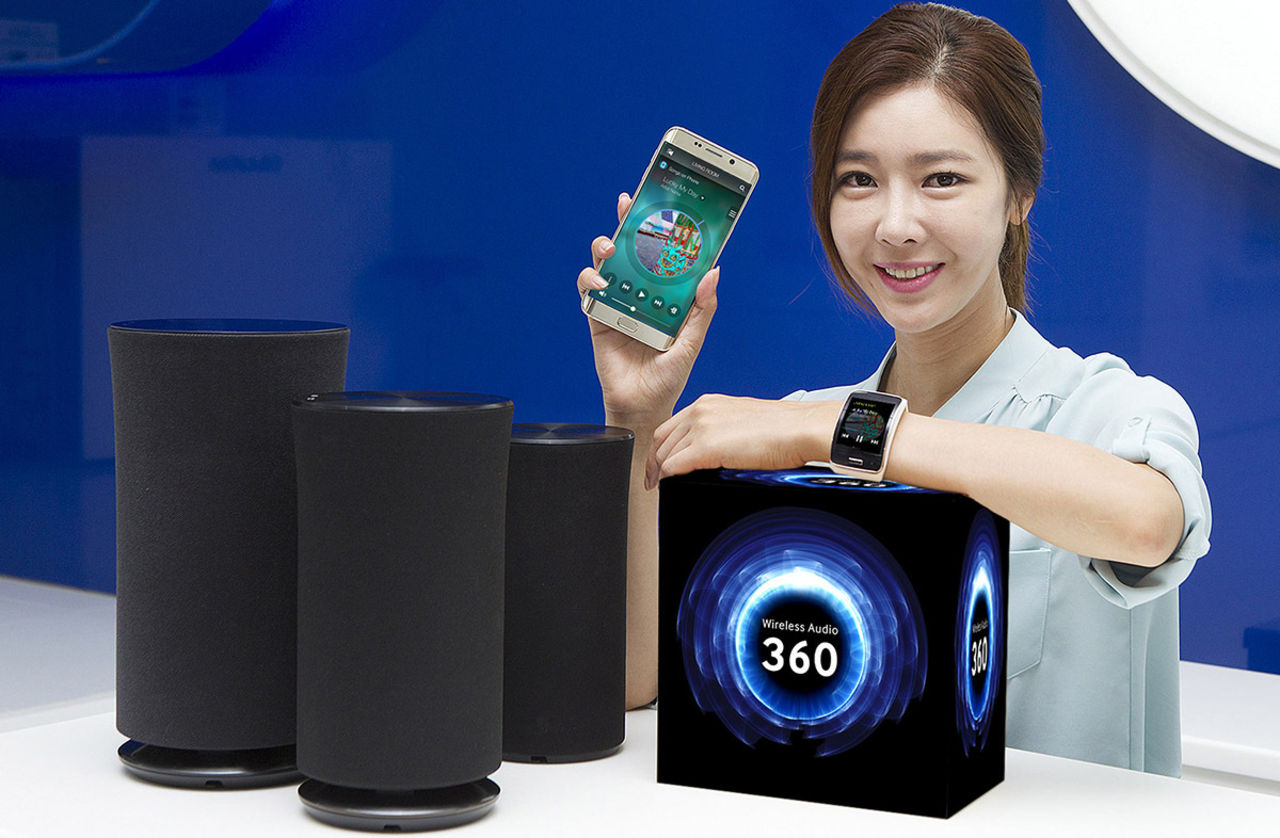 Samsung visar upp nya 360-gradershögtalare