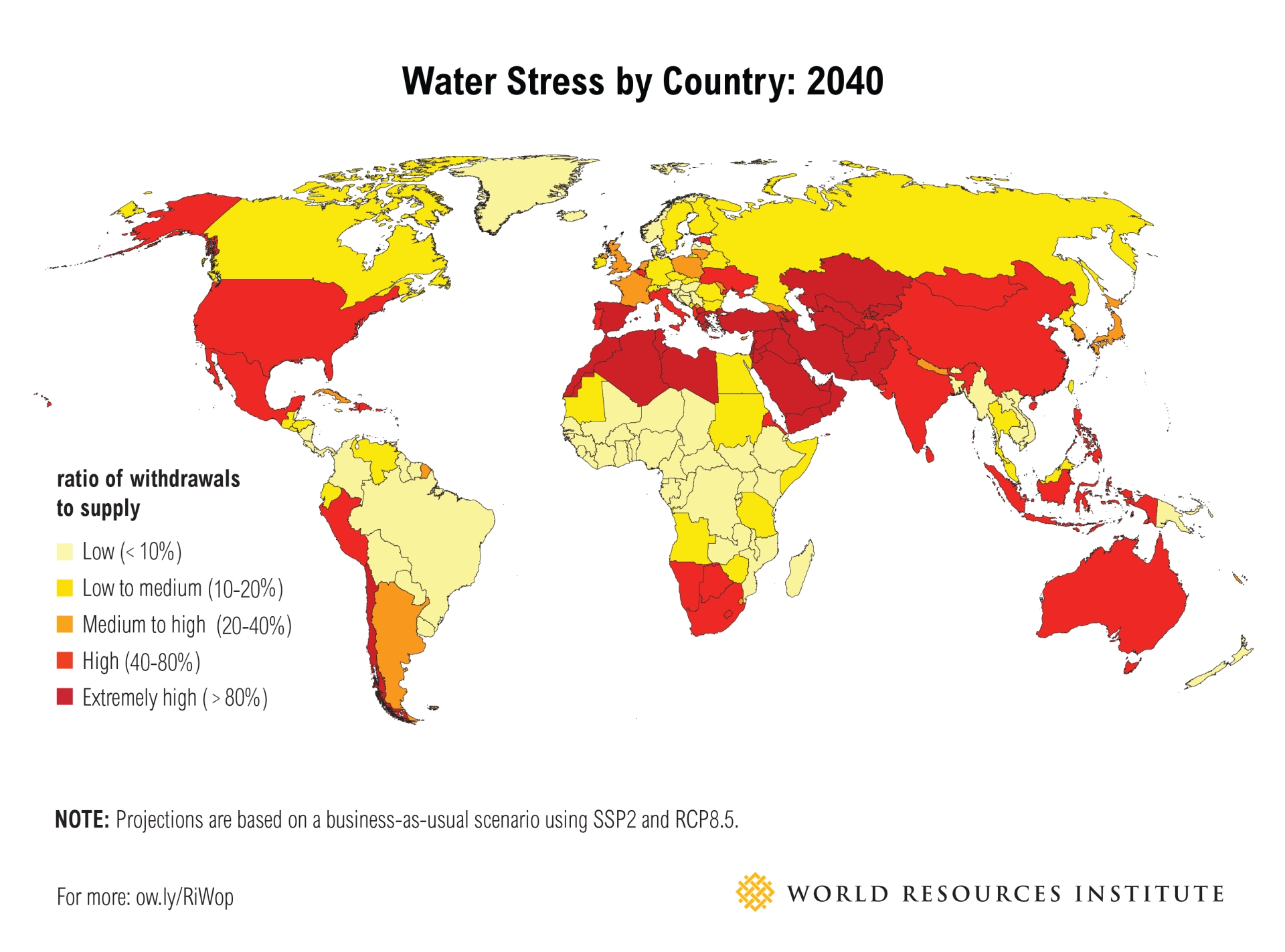 Här är länderna som håller på att få slut på vatten. Världen börjar bli  torrare. | Feber / Vetenskap