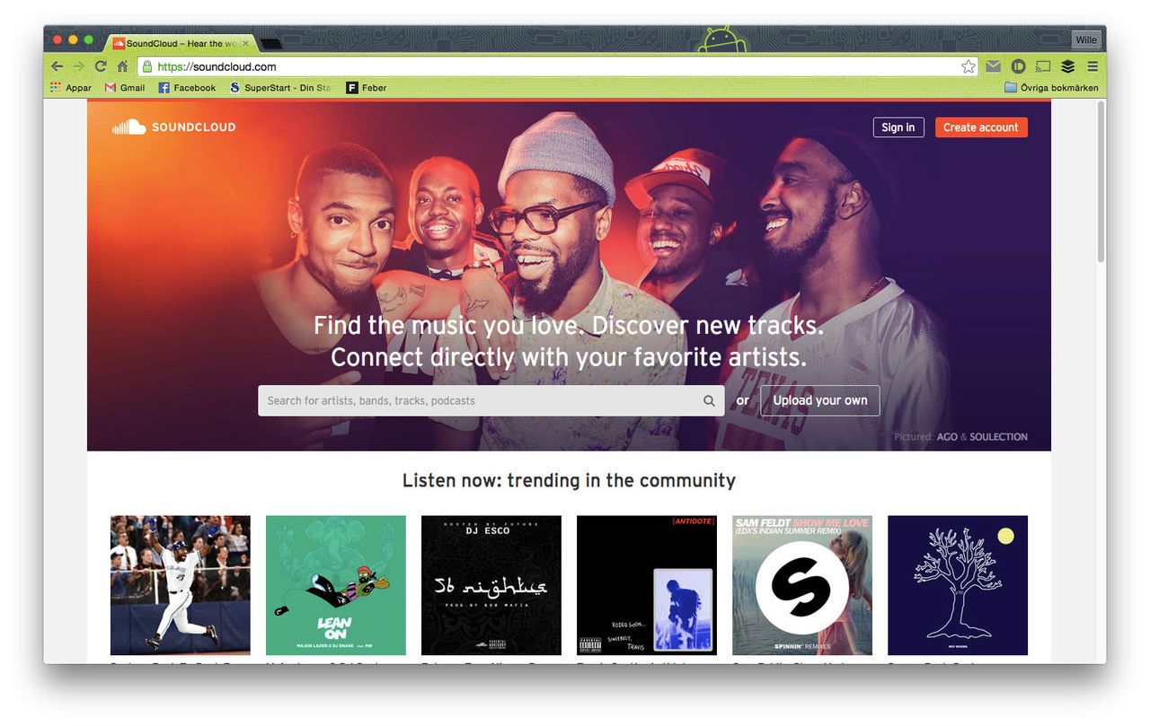 Brittisk musikorganisation vill stämma SoundCloud