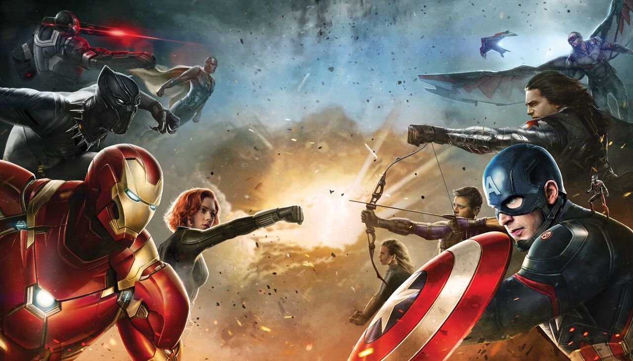 Vem slåss för vem i Captain America: Civil War?