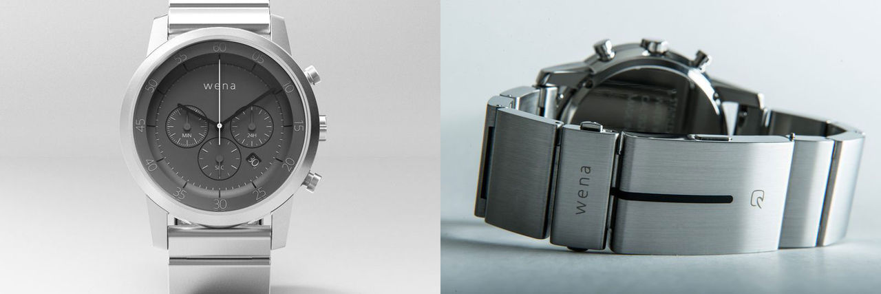 Wena är en klocka och ett aktivitetsarmband